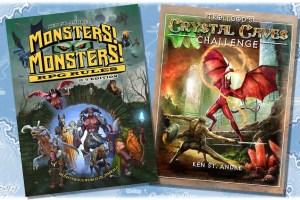 Monsters Monsters RPG Rules 2-7 Trollgods Crystal Caves Challenge