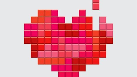 tetris heart